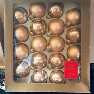 Vintage Tree Ornaments Handcrafted in West Germany